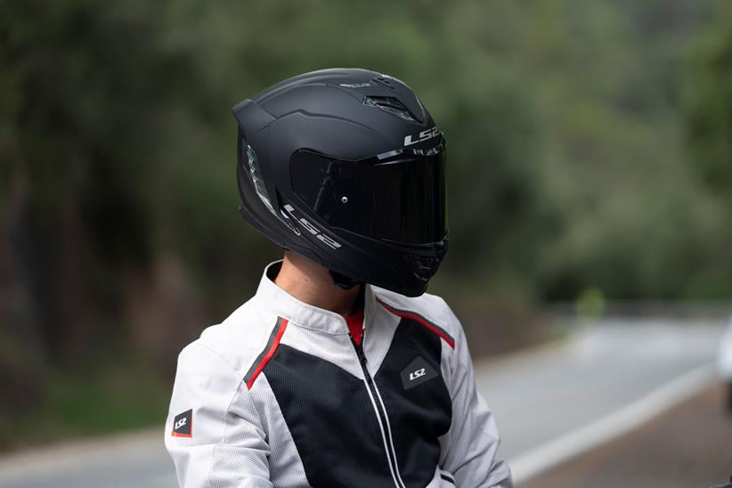 HELMET LS2 FF818 STORM III RACER MATT BLACK