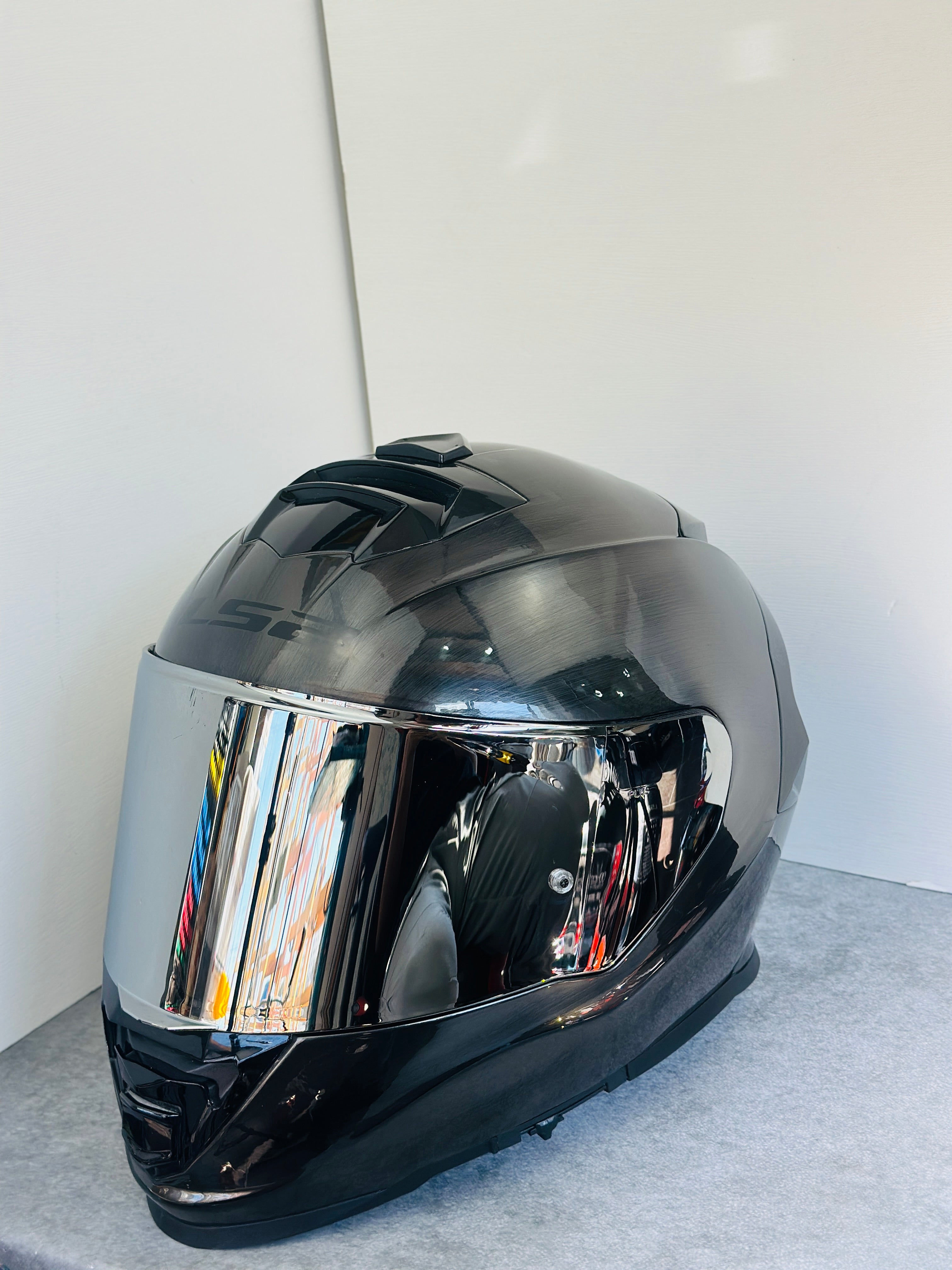 HELMET LS2 FF800 STORM JEANS TITANIUM