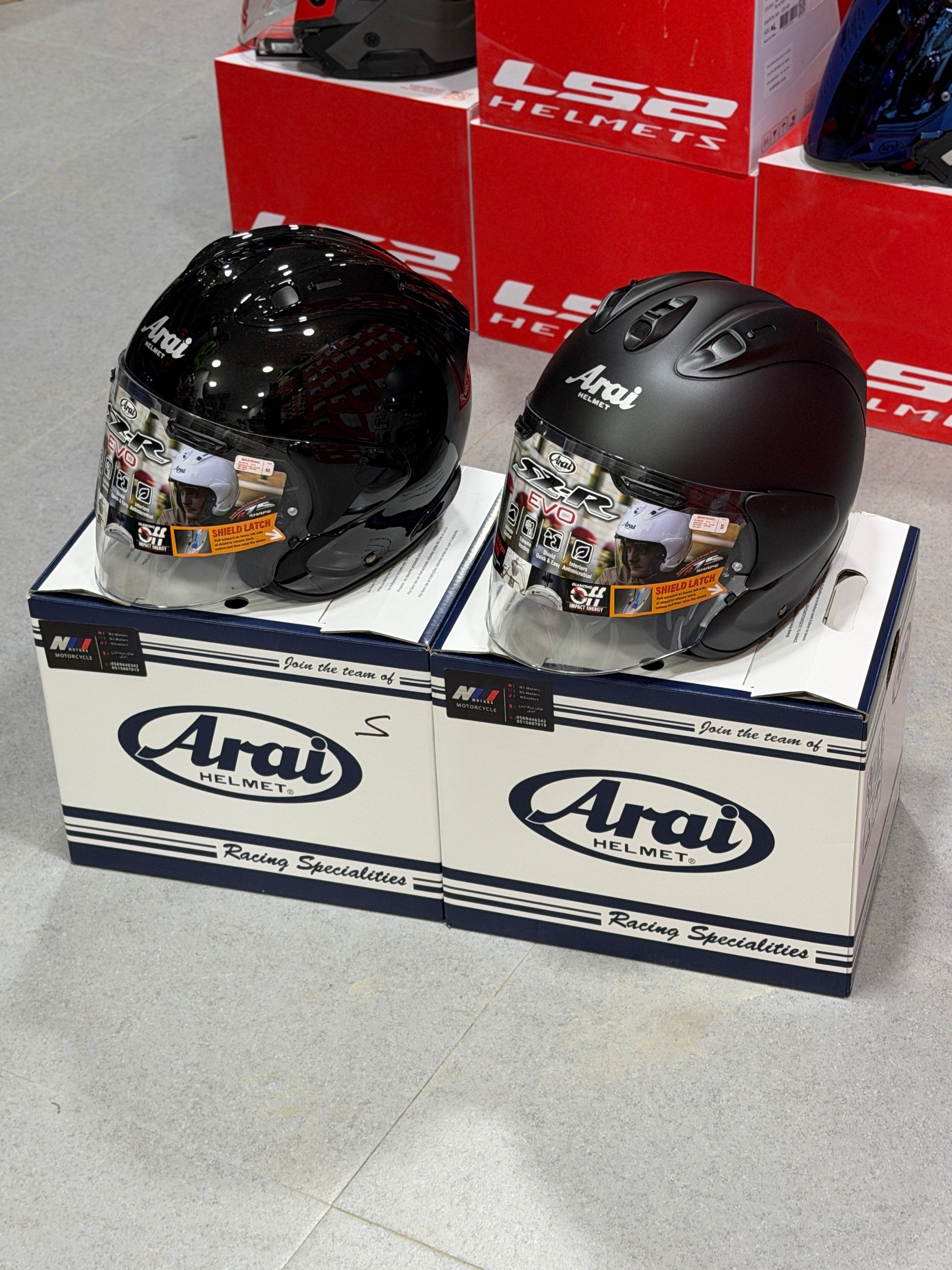 HELMET ARAI SZR MATT BLACK