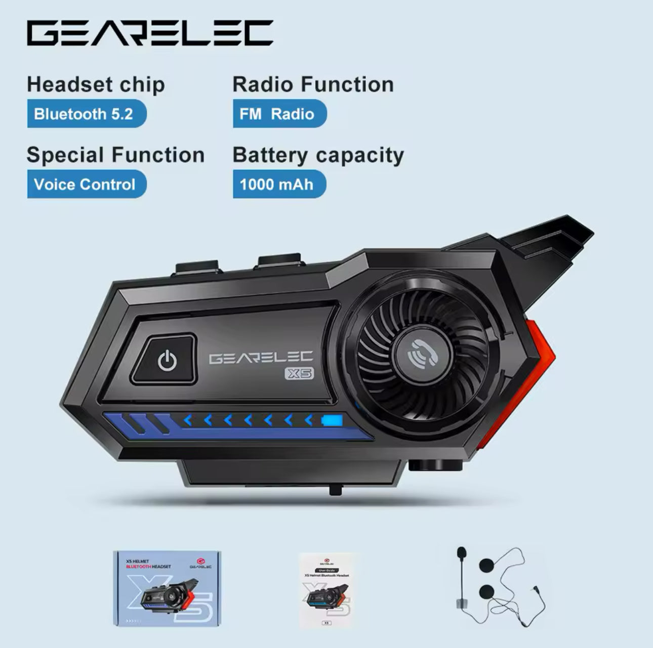 GEARELEC X5 Bluetooth Headset