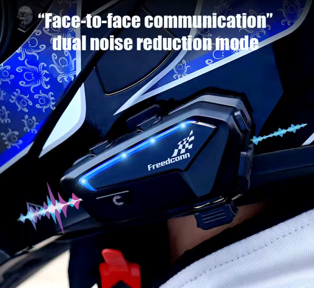 Freedconn fx10 Motorcycle Bluetooth Intercom Headset