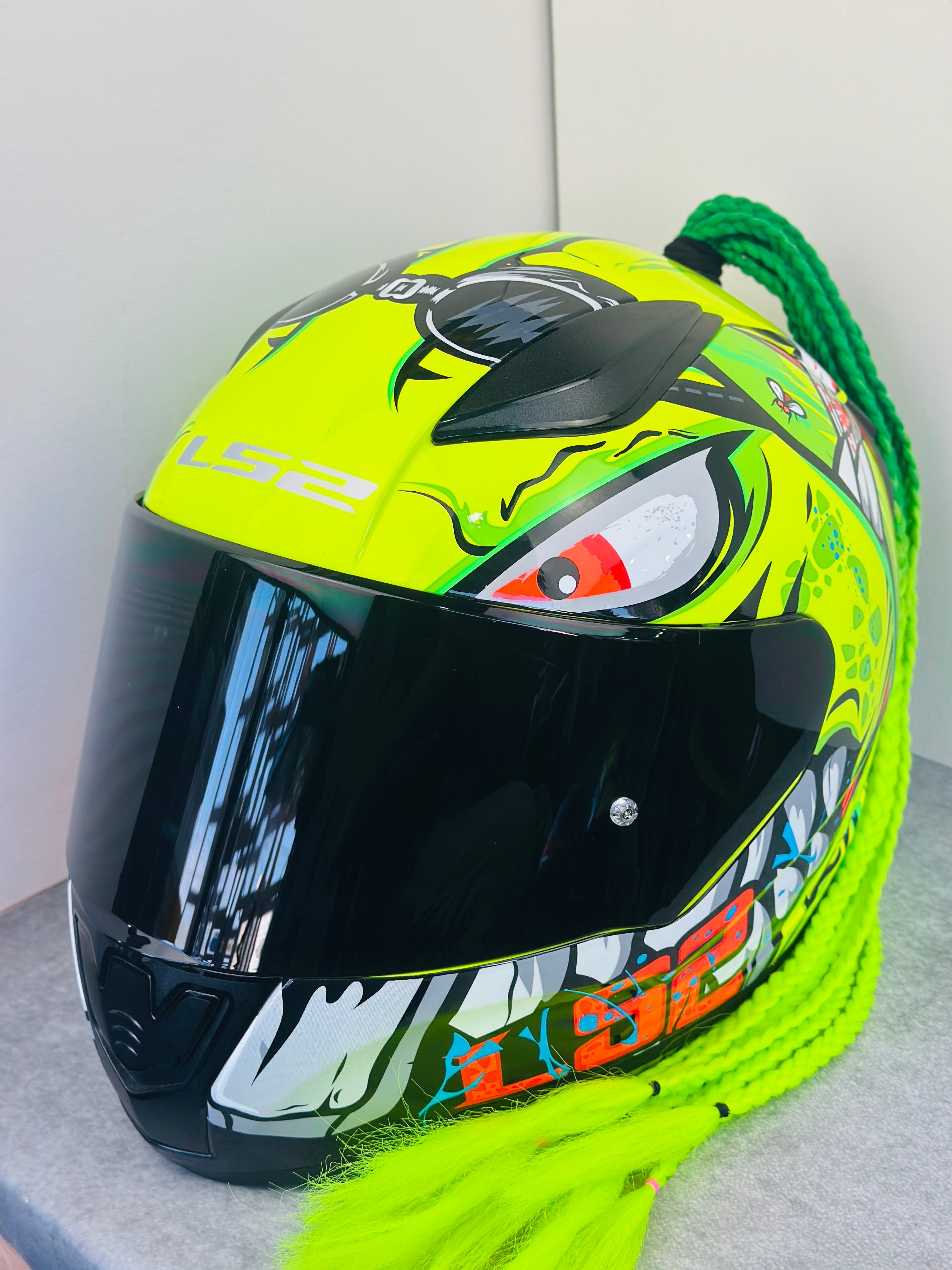 HELMET LS2 FF353 RAPID BADASS YELLOW