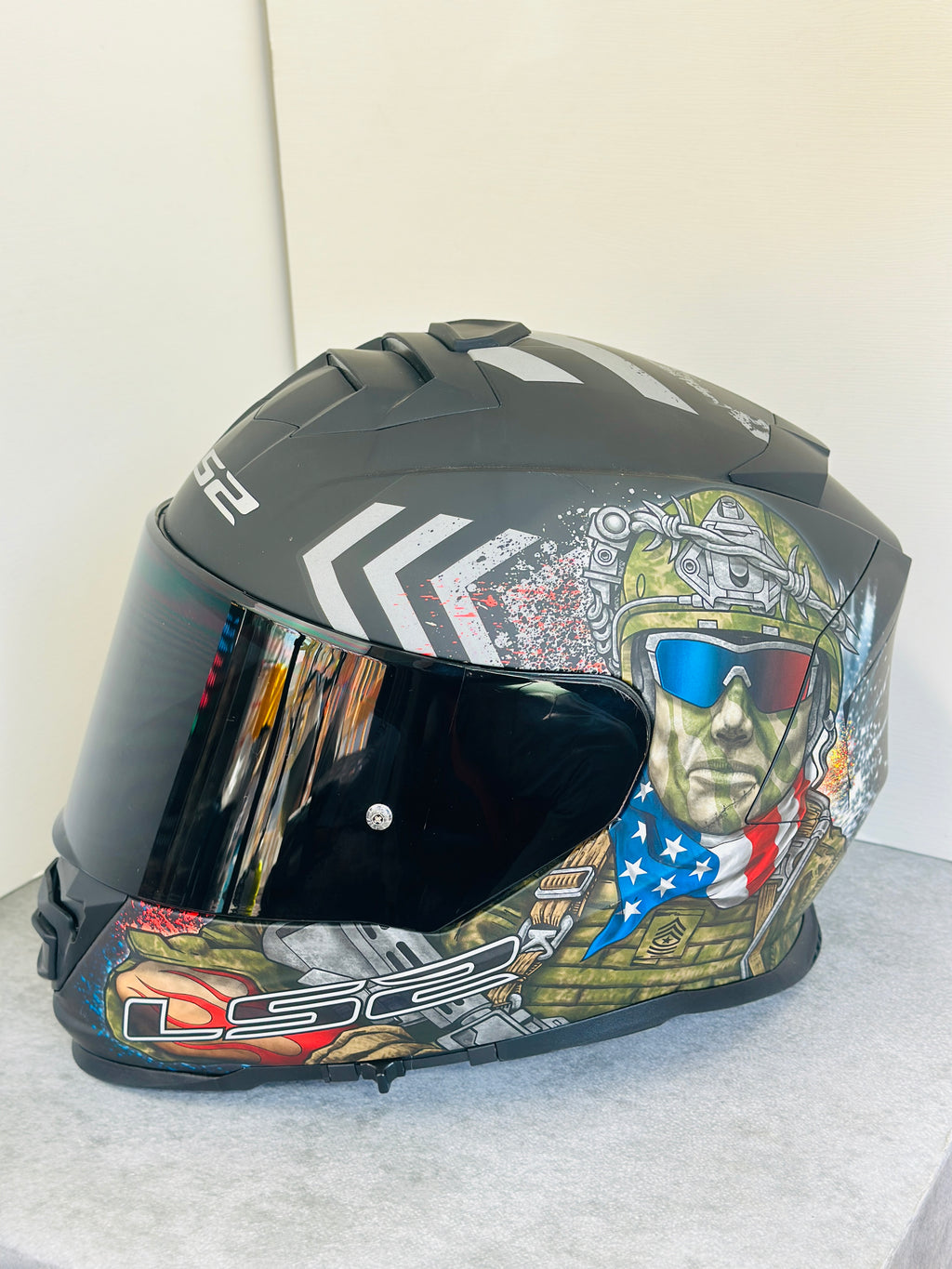 HELMET LS2 FF800 STORM COMMANDO