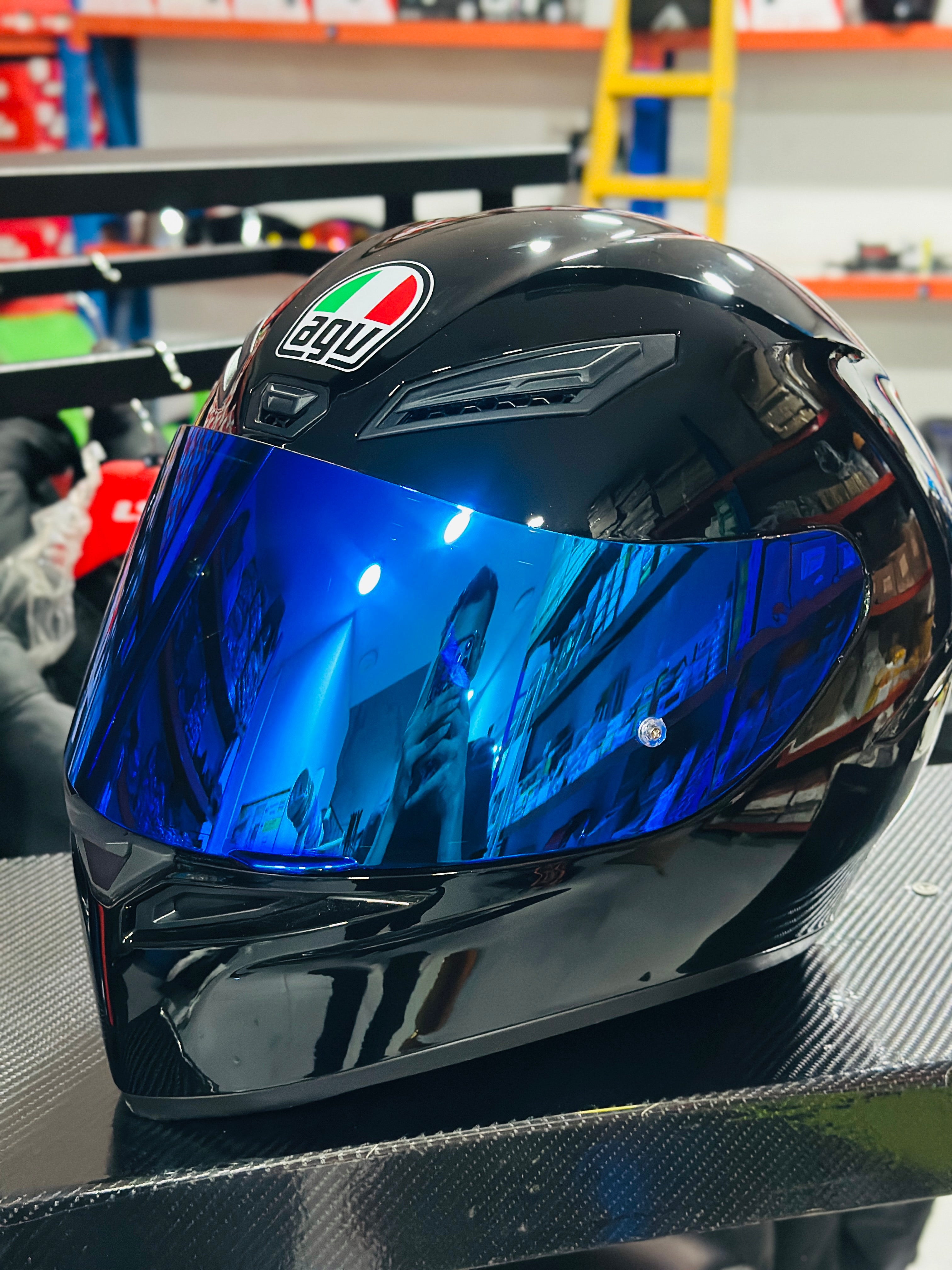 HELMET AGV K1S GLOSS BLACK