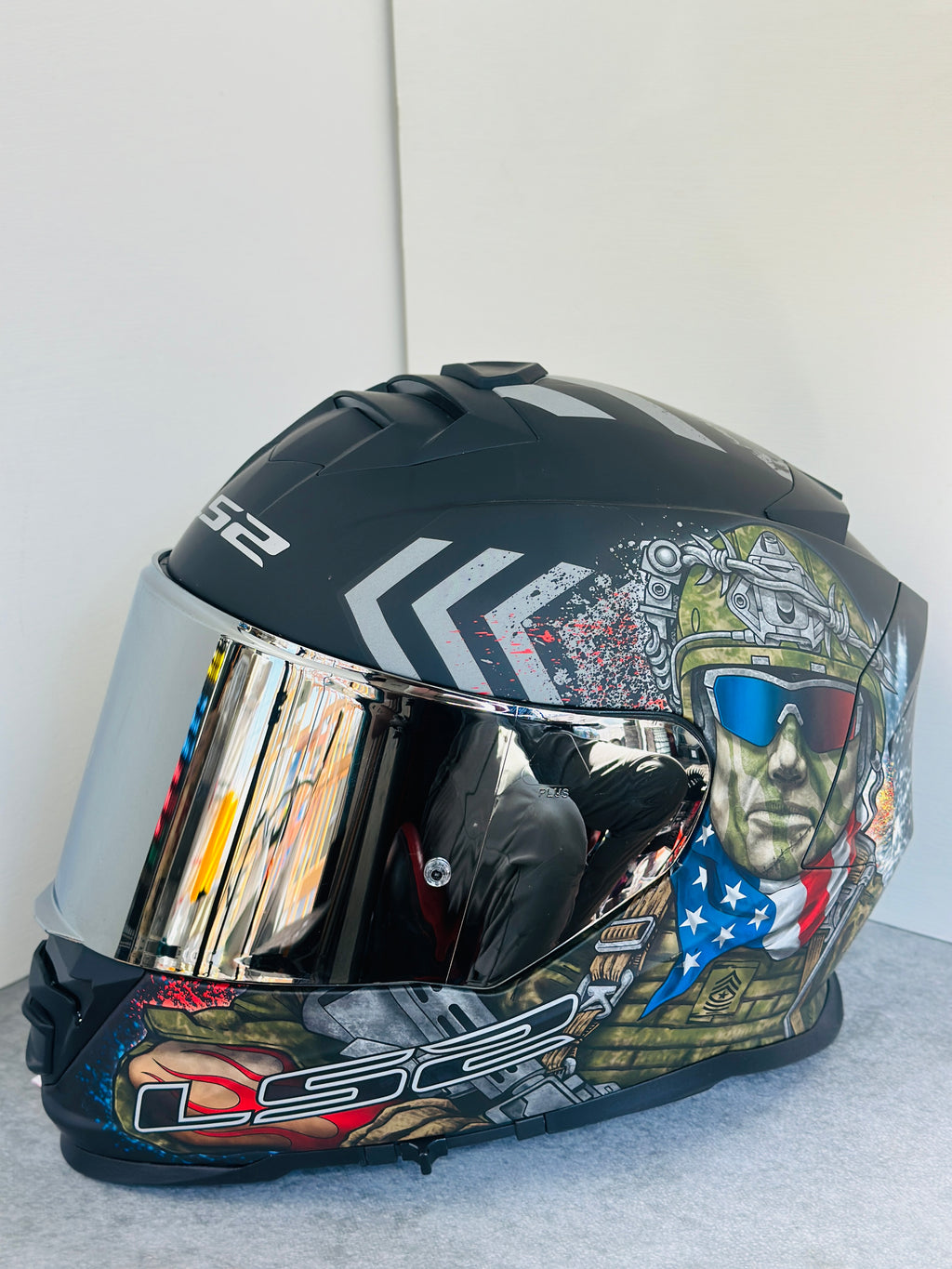 HELMET LS2 FF800 STORM COMMANDO