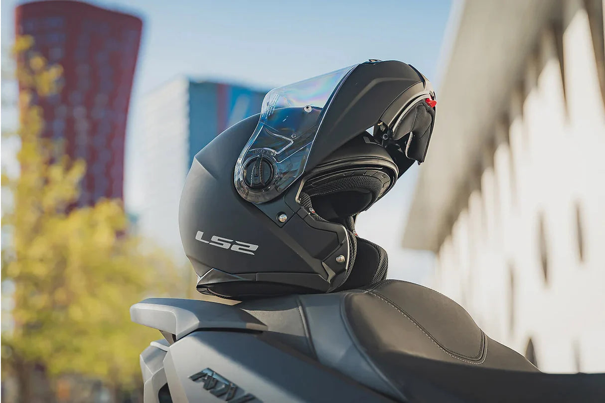 HELMET ‏LS2  FF325 STROBE II BLACK MATT