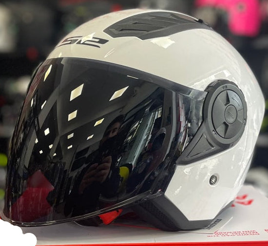 HELMET LS2 OF616 AIRFLOW WHITE