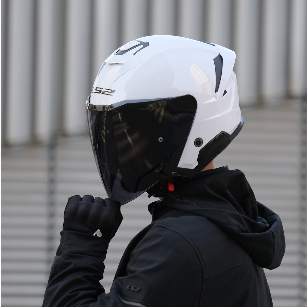 HELMET LS2 OF618 VERSO II WHITE