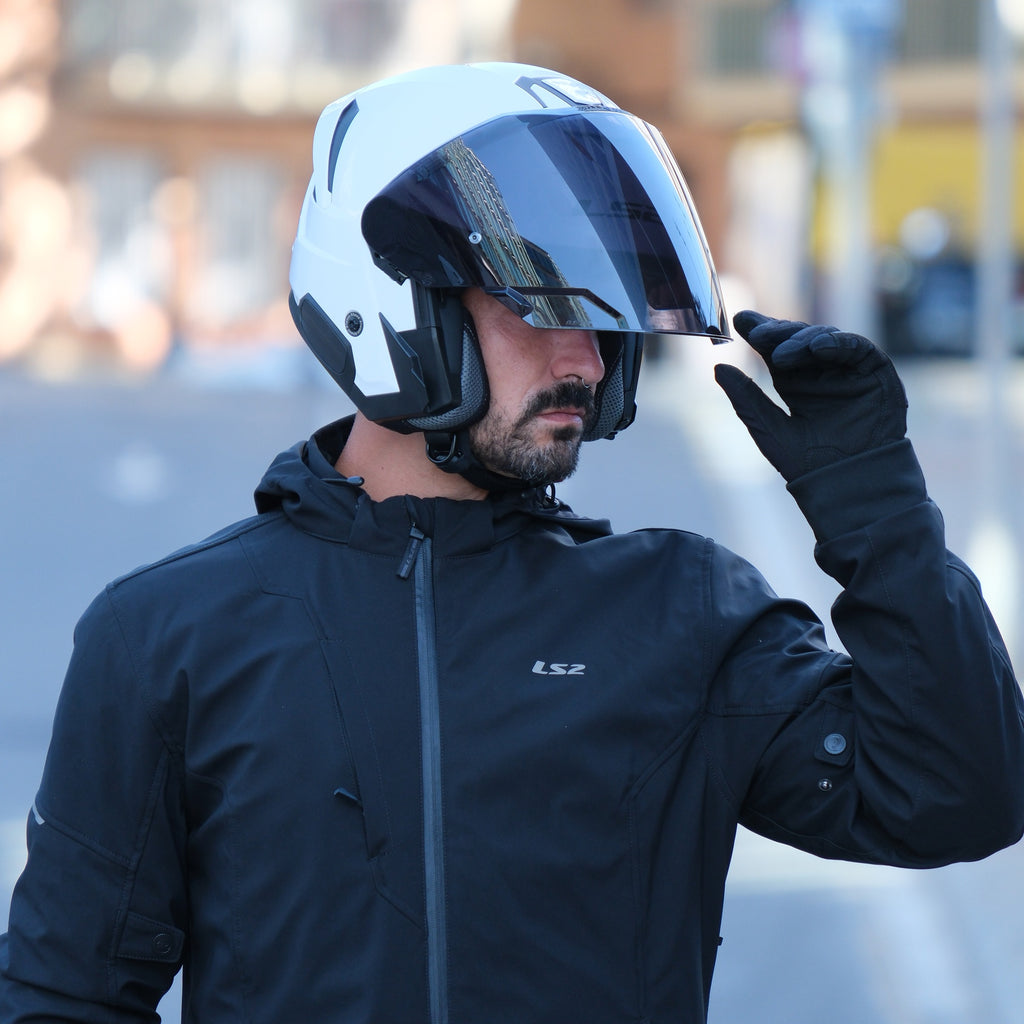 HELMET LS2 OF618 VERSO II WHITE