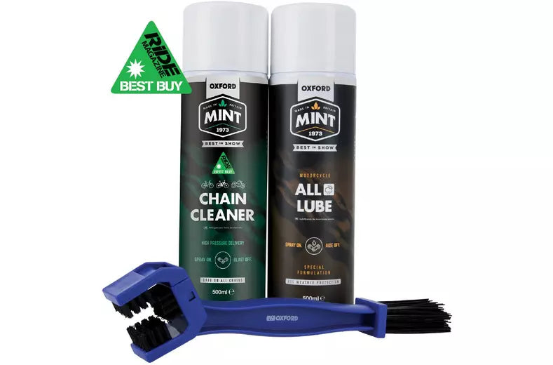 Oxford Mint Motorcycle Chain & Lube Kit