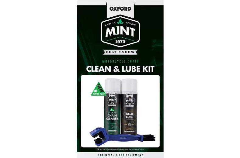 Oxford Mint Motorcycle Chain & Lube Kit