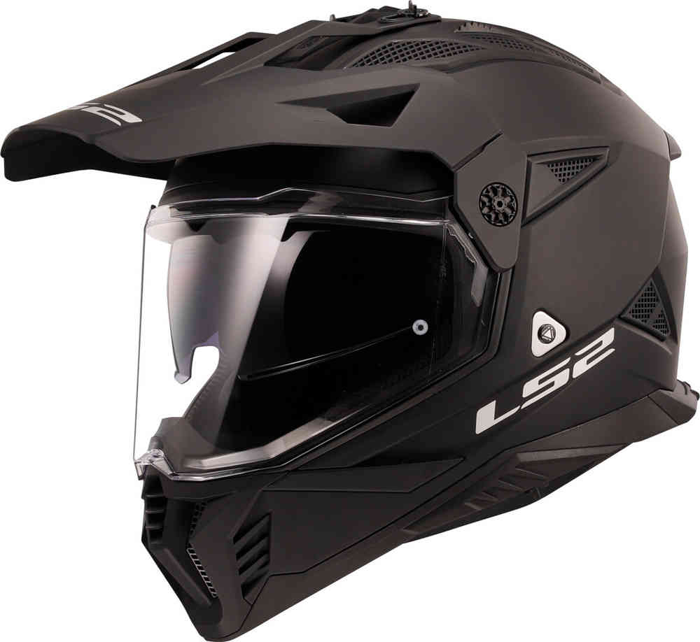HELMET ‏LS2 MX702 PIONEER II MATT BLACK