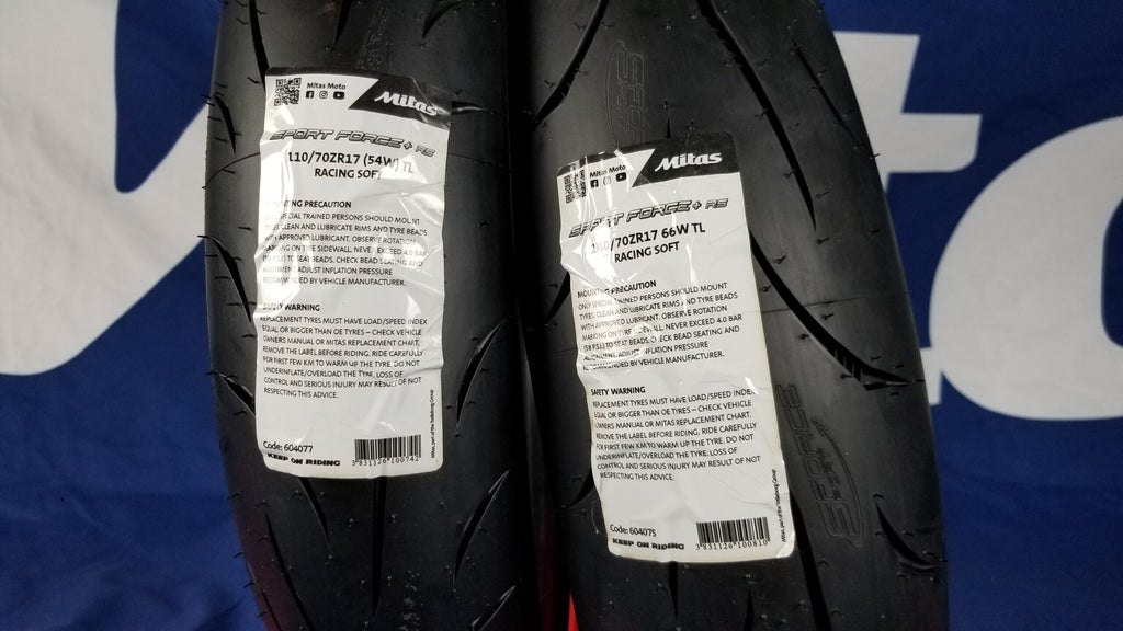 MITAS SPORT FORCE PLUS TL 140/70ZR17 66W (Rear Tire)