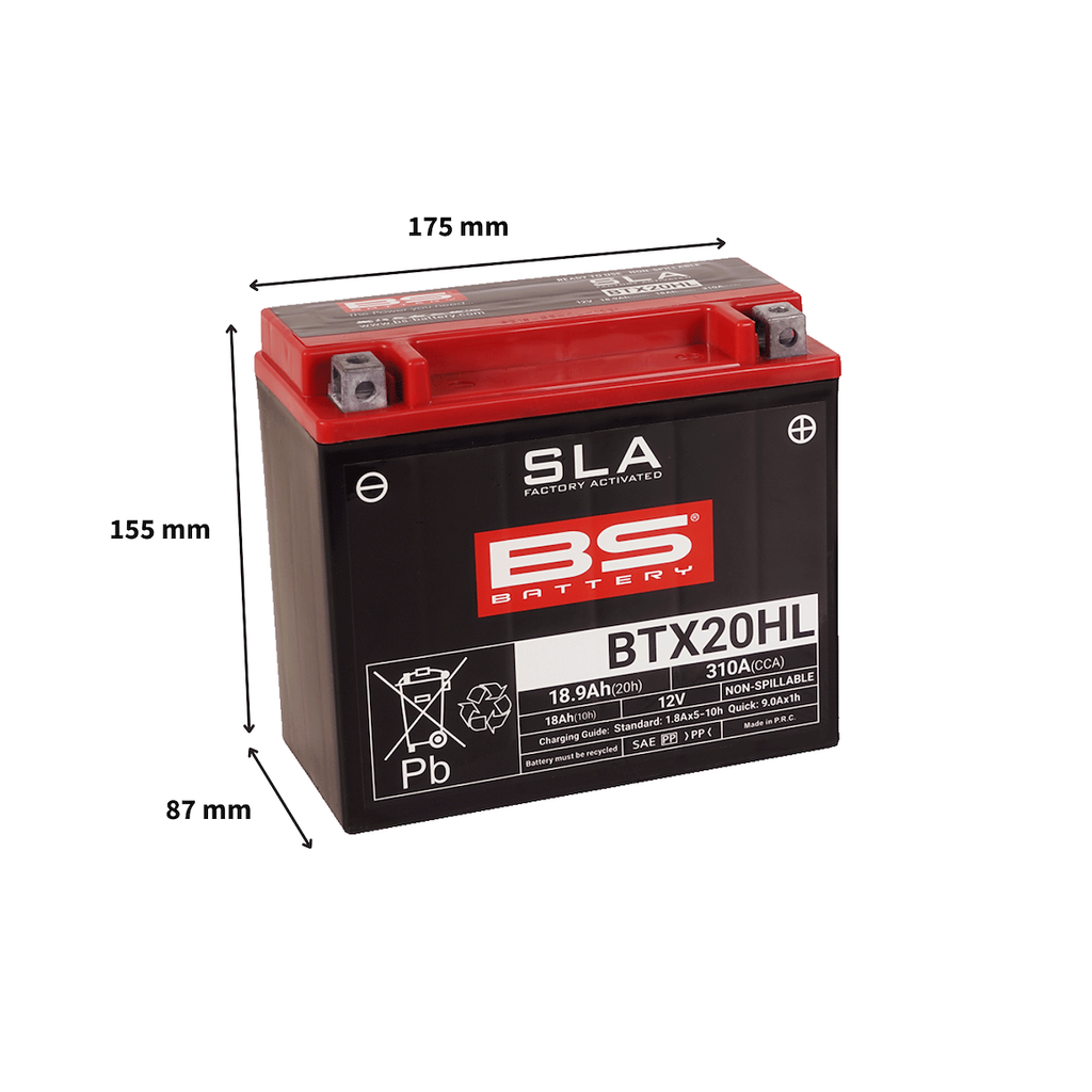 BS BATTERY BTX20HL