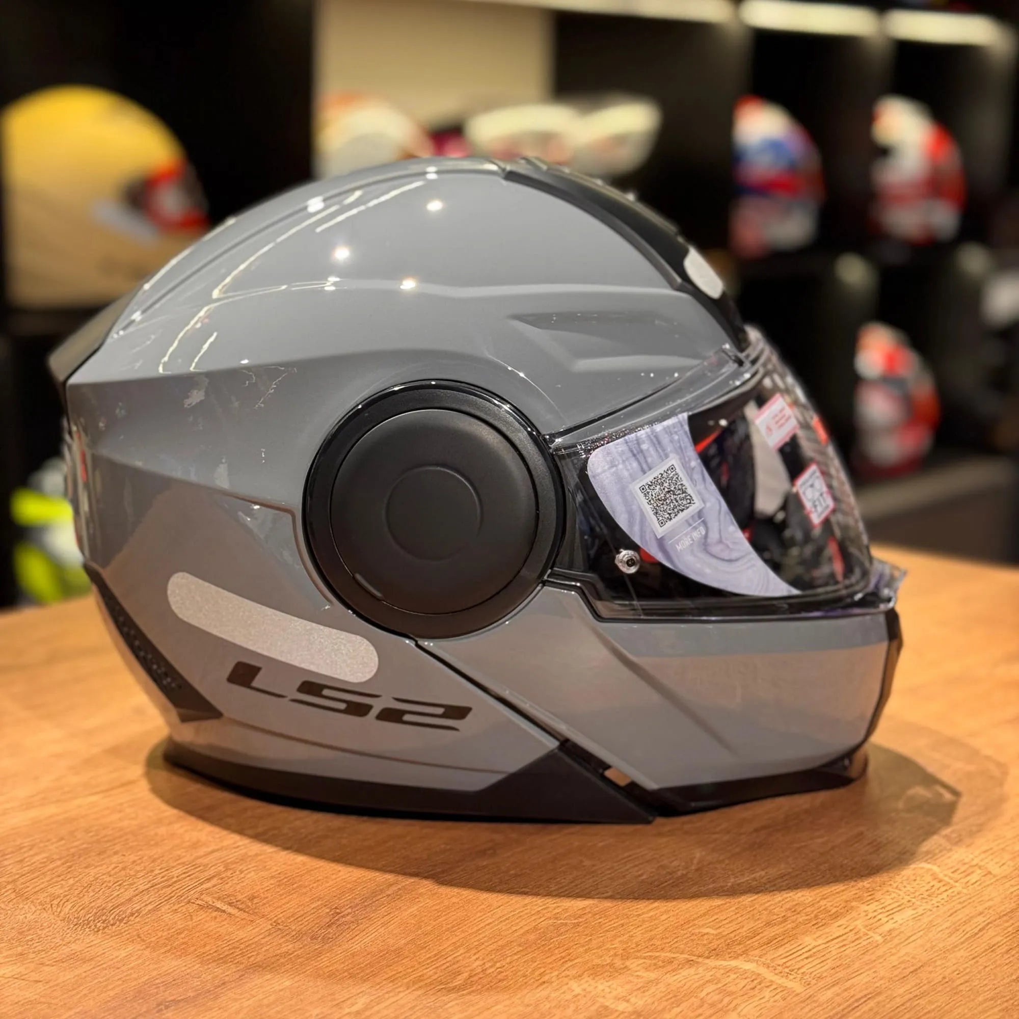 HELMET ‏LS2  FF902 SCOPE II NORD GRAY