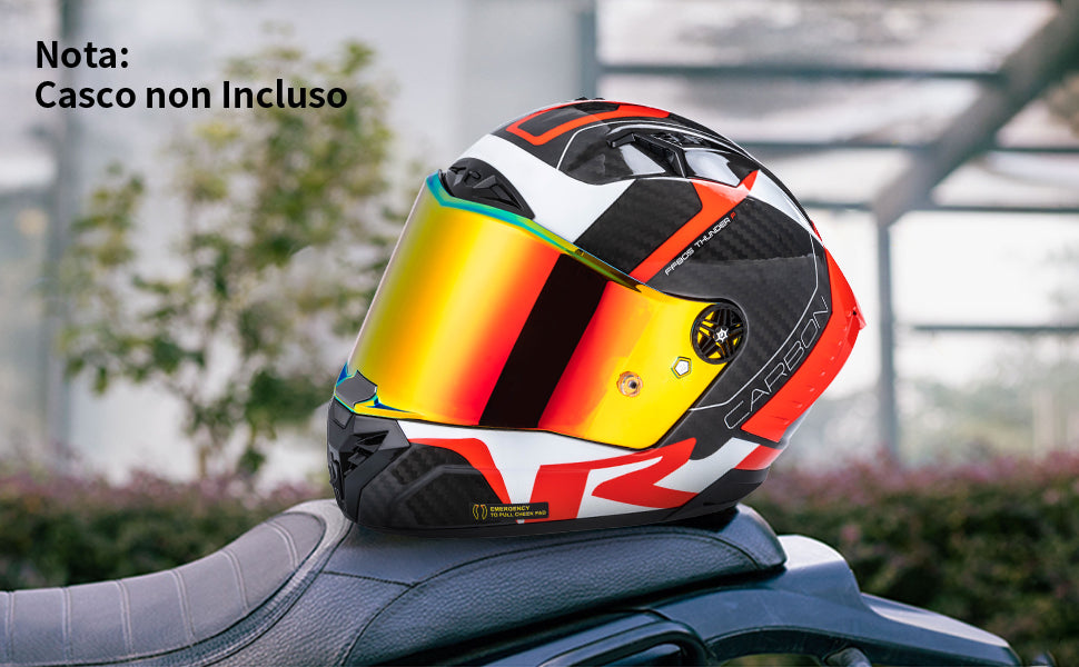 VISOR RED LS2 FF805