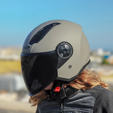 HELMET LS2 OF616 AIRFLOW GREEN