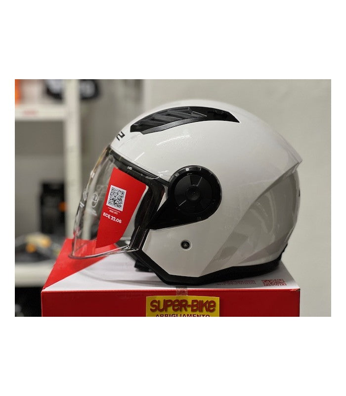 HELMET LS2 OF616 AIRFLOW WHITE