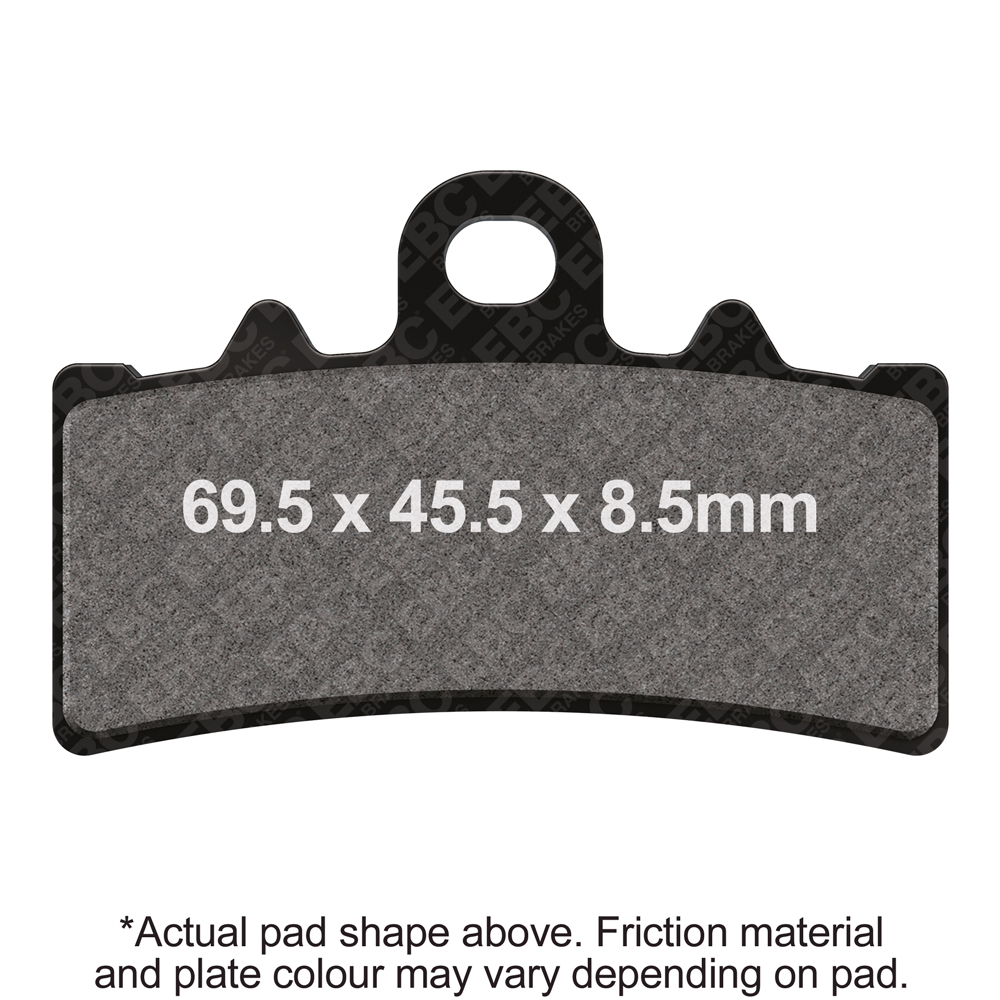 EBC Brakes Organic FA606 Series Pads