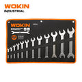 12PCS DOUBLE OPEN END SPANNER SET (INDUSTRIAL)