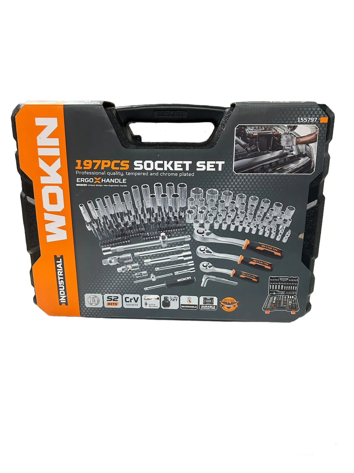 197PCS SOCKET SET (INDUSTRIAL)