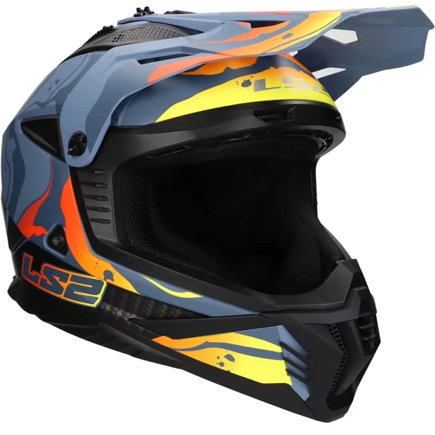 HELMET LS2 MX 708 FAST II WASH GREY