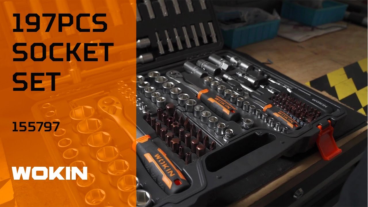 197PCS SOCKET SET (INDUSTRIAL)