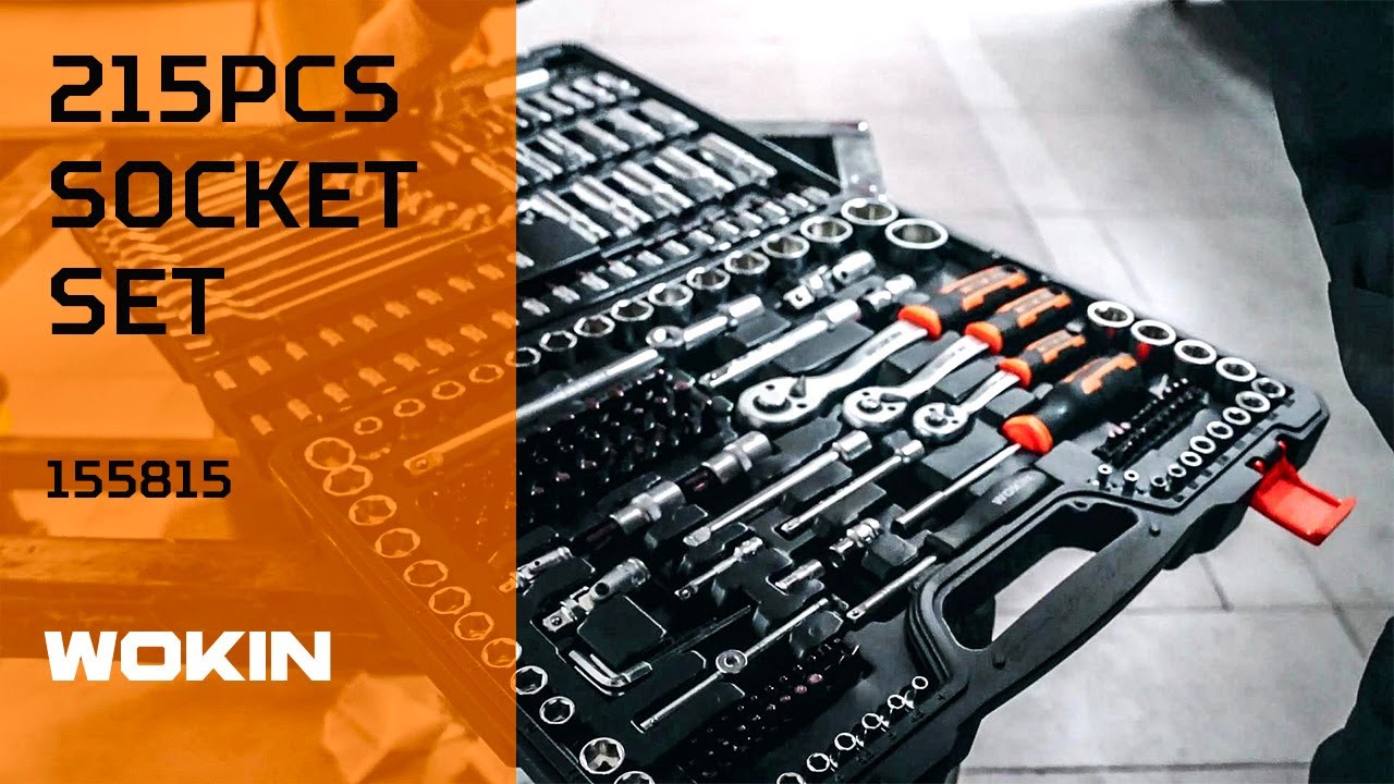 215PCS SOCKET SET (INDUSTRIAL)