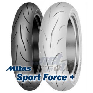 MITAS SPORT FORCE + 120/70ZR17 58W (Front Motorcycle Tire)