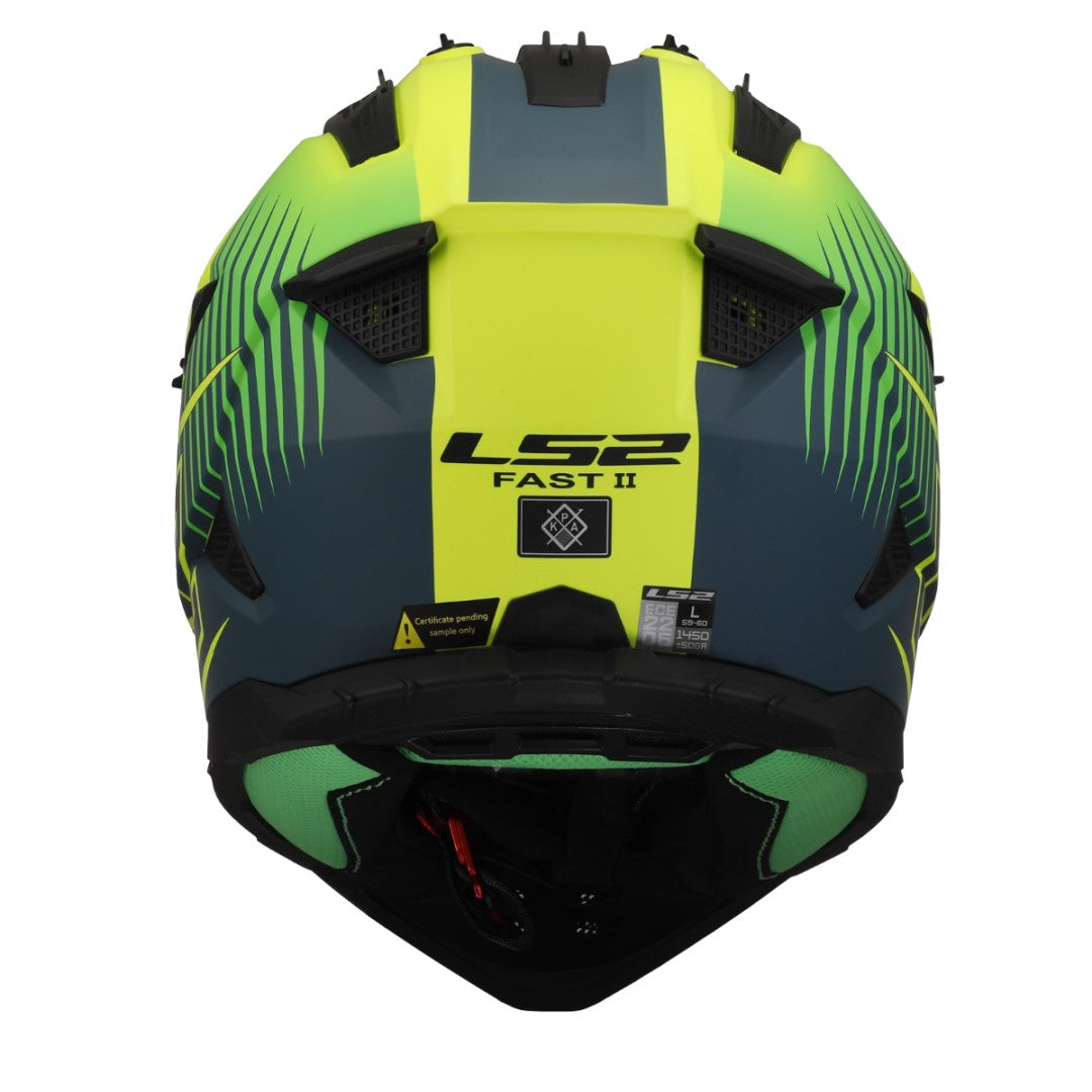 HELMET LS2 MX 708 FAST II DUCK YELLOW