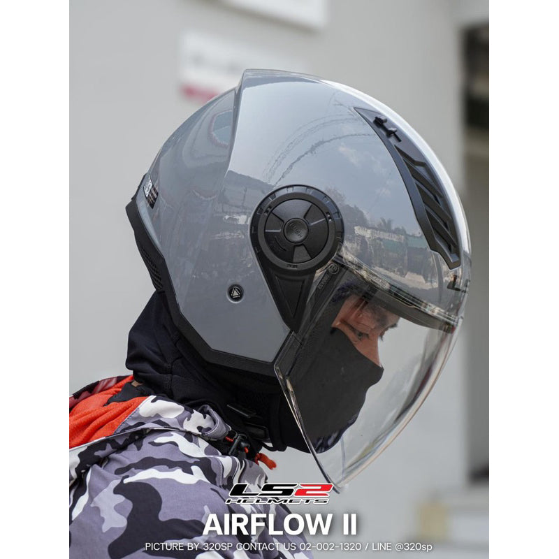 HELMET LS2 OF616 AIRFLOW NARDO GREY