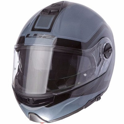 HELMET ‏LS2 FF325 STROBE II BLACK TITANIUM